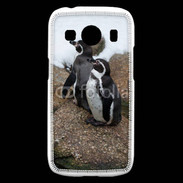 Coque Samsung Galaxy Ace4 2 pingouins