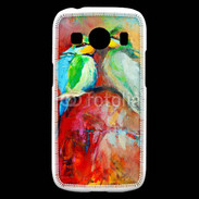 Coque Samsung Galaxy Ace4 Oiseaux en peinture