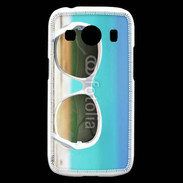 Coque Samsung Galaxy Ace4 Lunette de soleil sur la plage