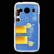 Coque Samsung Galaxy Ace4 Jus d'orange sur la plage