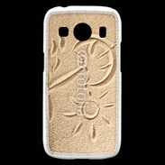 Coque Samsung Galaxy Ace4 Soleil et sable sur la plage