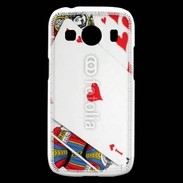 Coque Samsung Galaxy Ace4 As de coeur