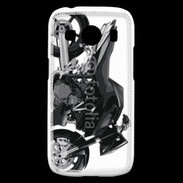 Coque Samsung Galaxy Ace4 Tuning moto noire