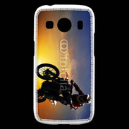 Coque Samsung Galaxy Ace4 Motocross et soleil