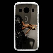 Coque Samsung Galaxy Ace4 Femme sexy moto 3
