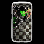 Coque Samsung Galaxy Ace4 Femme sexy moto 4