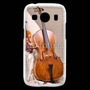 Coque Samsung Galaxy Ace4 Violon et violoncelle 1
