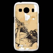 Coque Samsung Galaxy Ace4 Illustration trompettiste 