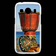 Coque Samsung Galaxy Ace4 Tambour et maracas africain