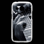 Coque Samsung Galaxy Ace4 Musicien de blues à la guitare