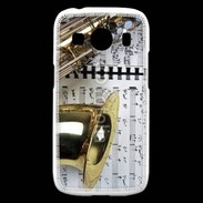 Coque Samsung Galaxy Ace4 Saxophone et partitions 15