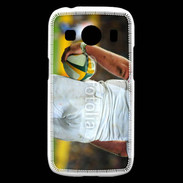 Coque Samsung Galaxy Ace4 Rugbyman avec ballon