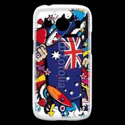 Coque Samsung Galaxy Ace4 Graffiti Australie rugby