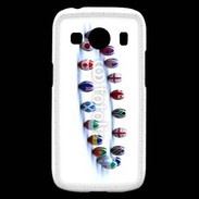 Coque Samsung Galaxy Ace4 Rangée de ballon de rugby