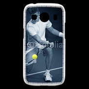 Coque Samsung Galaxy Ace4 Tennis en noir et blanc 75