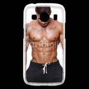 Coque Samsung Galaxy Ace4 Brun musclé 1