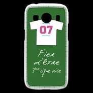 Coque Samsung Galaxy Ace4 Troisième ligne D Bonus offensif-défensif Vert