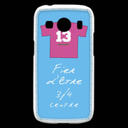 Coque Samsung Galaxy Ace4 3/4 centre D Bonus offensif-défensif Bleu