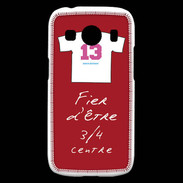 Coque Samsung Galaxy Ace4 3/4 centre D Bonus offensif-défensif Rouge