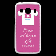 Coque Samsung Galaxy Ace4 3/4 centre D Bonus offensif-défensif Rose