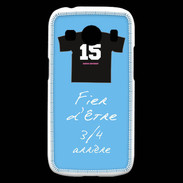 Coque Samsung Galaxy Ace4 3/4 arrière Bonus offensif-défensif Bleu 2