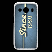 Coque Samsung Galaxy Ace4 Since 1991 Bleu