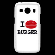 Coque Samsung Galaxy Ace4 I love Burger