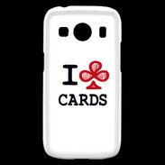 Coque Samsung Galaxy Ace4 I love Cards Club