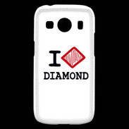 Coque Samsung Galaxy Ace4 I love Diamond