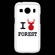Coque Samsung Galaxy Ace4 I love Forest