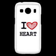 Coque Samsung Galaxy Ace4 I love Heart