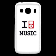 Coque Samsung Galaxy Ace4 I love Music