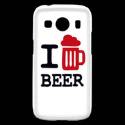 Coque Samsung Galaxy Ace4 I love Beer