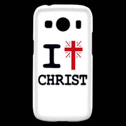 Coque Samsung Galaxy Ace4 i love Christ