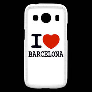 Coque Samsung Galaxy Ace4 I love Barcelona