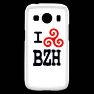 Coque Samsung Galaxy Ace4 I love BZH 2
