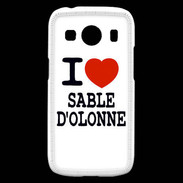 Coque Samsung Galaxy Ace4 I love Sable d'Olonne