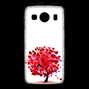 Coque Samsung Galaxy Ace4 Arbre coeurs