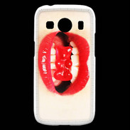 Coque Samsung Galaxy Ace4 Bouche et nounours PR