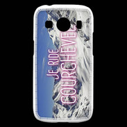 Coque Samsung Galaxy Ace4 Je ride Courchevel ZG