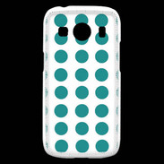 Coque Samsung Galaxy Ace4 pois bleu clair