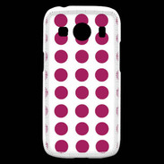 Coque Samsung Galaxy Ace4 pois magenta
