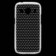 Coque Samsung Galaxy Ace4 pois noir & blanc