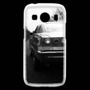Coque Samsung Galaxy Ace4 Voiture en noir et blanc PR 10