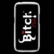 Coque Samsung Galaxy Ace4 Bitch Cola fond noir