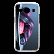 Coque Samsung Galaxy Ace4 Macaron mauve PR 10
