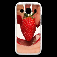 Coque Samsung Galaxy Ace4 Plaisir et fraise PR10