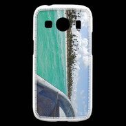 Coque Samsung Galaxy Ace4 Bord de plage en bateau