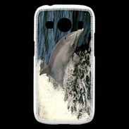 Coque Samsung Galaxy Ace4 Coque Dauphin et vague