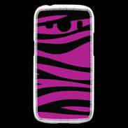Coque Samsung Galaxy Ace4 zèbre rose & noir